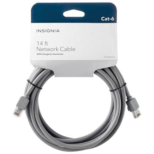 INSIGNIA Ethernet Connectivity & Network Adapter Series - USB 3.0 to RJ45, USB-C to RJ45, Cat-6 & Cat-7 High-Speed Cables for PC, Laptop, Router