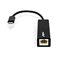Rocstor Y10A174-B1 Premium USB-C to Gigabit Network Adapter - USB Type-C to Gigabit Ethernet 10/100/1000 Adapter - Compatible with Mac & PC - Plug