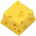 Yellow Resin Keycap Mechanical Keyboard for Key Caps for Cherry MX Switches Keyboards DIY for Key Cap Personality Cheese Keycaps Keycap, Computer