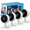 GNCC Only 2.4GHz Indoor Security Camera, 1080P Cameras for Home Security, Motion Detection, Two-Way Audio, Night Vision, Dog Camera with App, Easy
