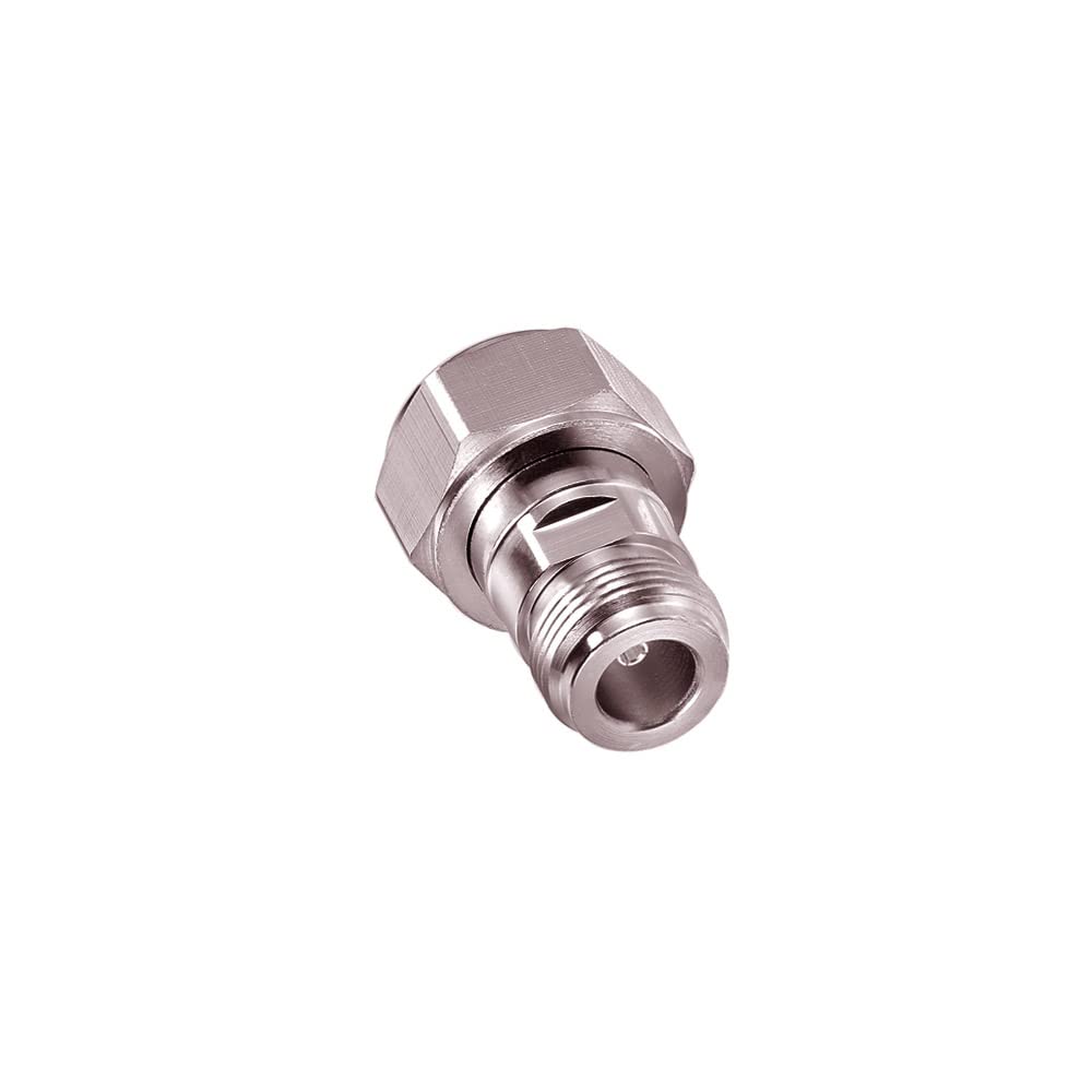 RedYutou 4.3/10 Mini DIN Connector 4.3-10 Female to N Female Jack Teflon 0-6GHz Connector Adapter