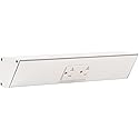 Task Lighting TR Series Angle Power Strip,12 inch, 1 Dual Receptacle, White