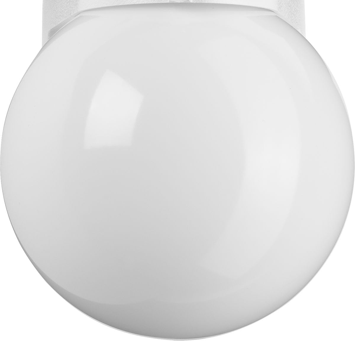 Progress Lighting Polycarbonate Outdoor 1-Light Acrylic Shade Modern Outdoor Wall Light White