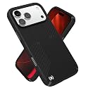 Speck PRESIDIO2 Grip for iPhone 17 Pro Max Case, MagSafe-Compatible, Slim Protective Case, Black/Slate Grey/White