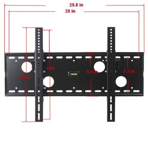 VideoSecu Tilting Tilt TV Wall Mount Bracket for Samsung 46" LN-T4665F 49" UN49KS8000 55" UN55KS8000 58" PN58C550G1F 60" UN60KS8000 65" UN65KS8000 4K
