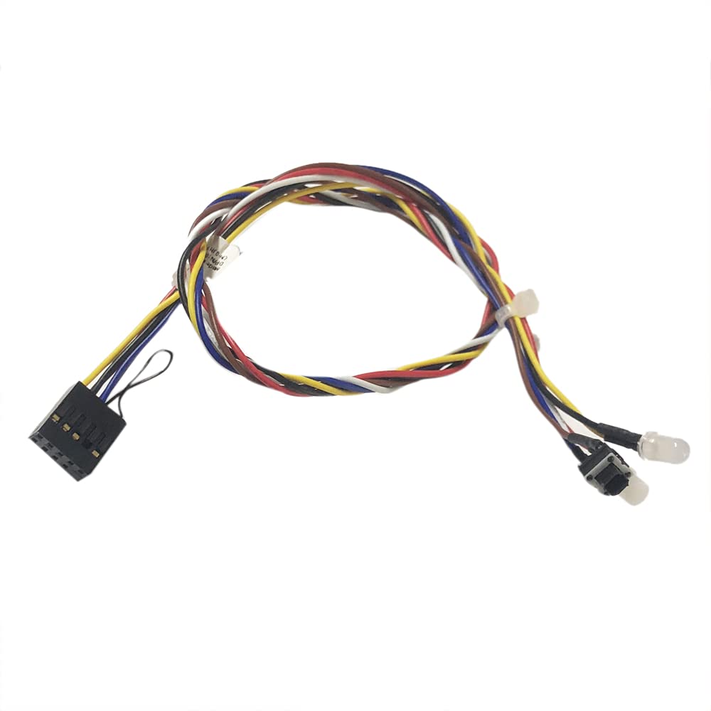 GinTai MT LED Power Button Light Cable Replacement for DELL inspiron 560 570 JHP5X 0JHP5X 9PIN