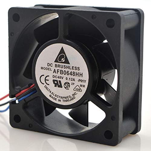 AFB0648HH Delta 48V 60mm Fan, 6025 48V 0.12A Cooling Fan