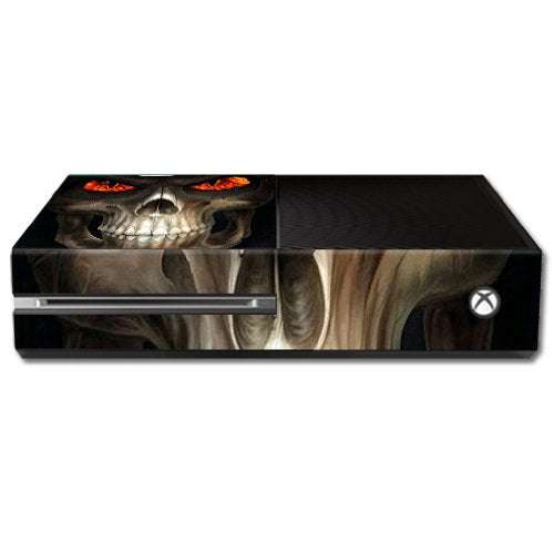 MightySkins Skin Compatible with Microsoft Xbox One - Evil Reaper | Protective, Durable, and Unique Vinyl Decal wrap Cover | Easy to Apply, Remove