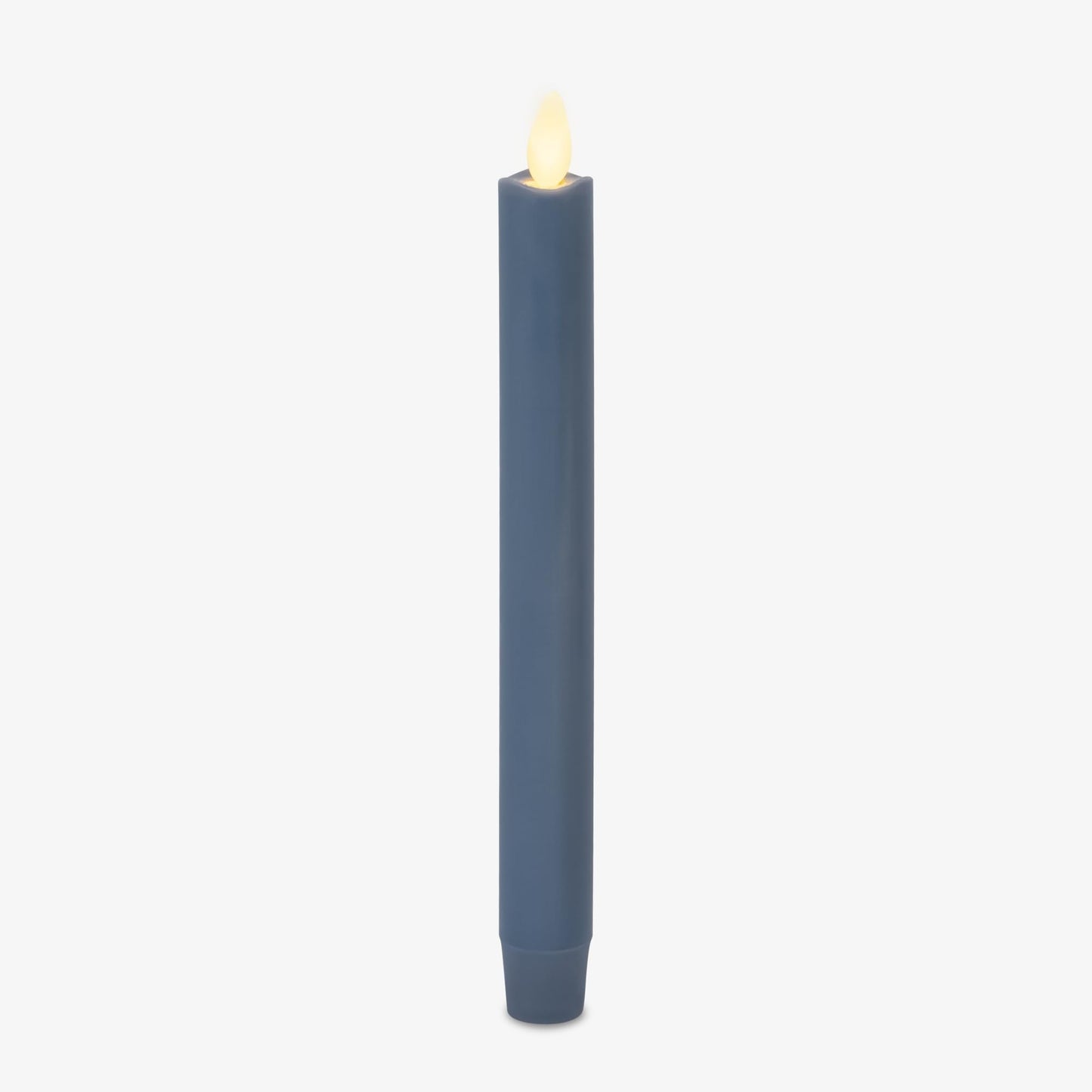 Luminara - Flameless Battery Operated Taper Candle - Spring Lake - Pack of 1-1x9.5 - LED Flickering Flame - Realistic Safe for Home Kids and Pets