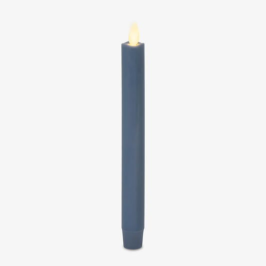 Luminara - Flameless Battery Operated Taper Candle - Spring Lake - Pack of 1-1x9.5 - LED Flickering Flame - Realistic Safe for Home Kids and Pets