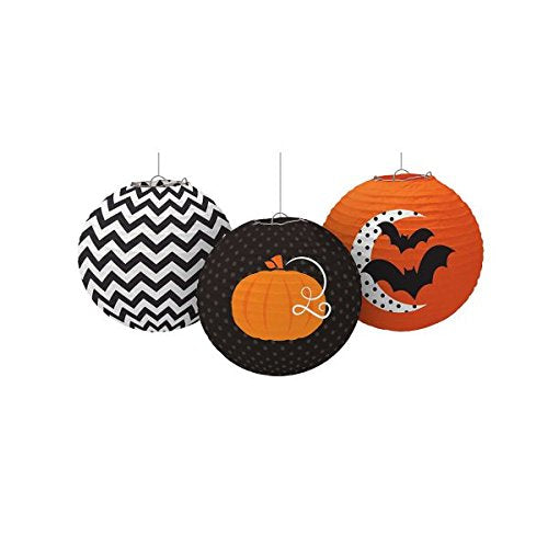 Modern Halloween Printed Lanterns