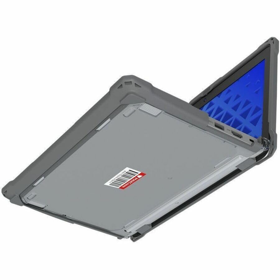 Extreme Shell-F3 Slide Chromebook Case for Lenovo 500e G5 Chromebook (Gray/Clear)