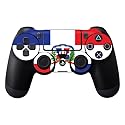 MightySkins Skin Compatible with Sony PS4 Controller - Dominican Flag | Protective, Durable, and Unique Vinyl Decal wrap Cover | Easy to Apply
