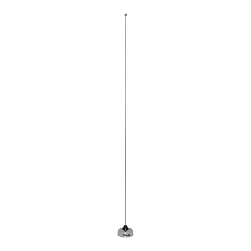 tram-browning 1121 Pre-Tuned 150MHz-162MHz VHF 1/4-Wave NMO Antenna Silver 18.50in. x 1.30in. x 1.25in.