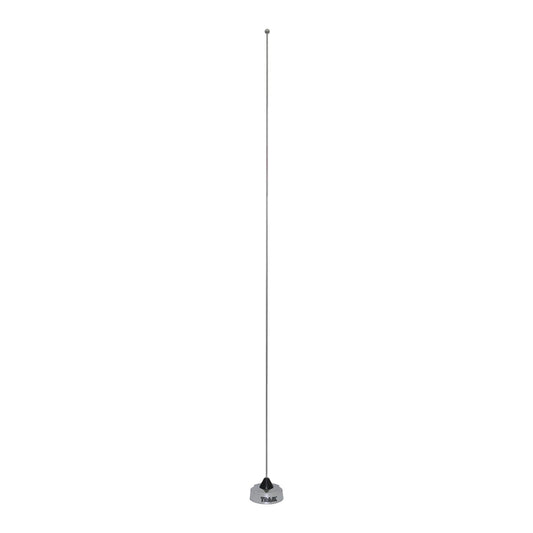 tram-browning 1121 Pre-Tuned 150MHz-162MHz VHF 1/4-Wave NMO Antenna Silver 18.50in. x 1.30in. x 1.25in.