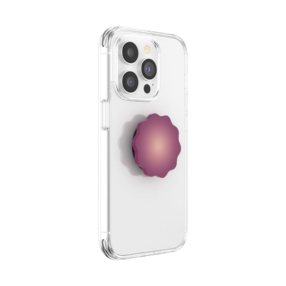 PopSockets Adhesive Phone Grip, Holder, Phone Stand, Flower - Red Wine