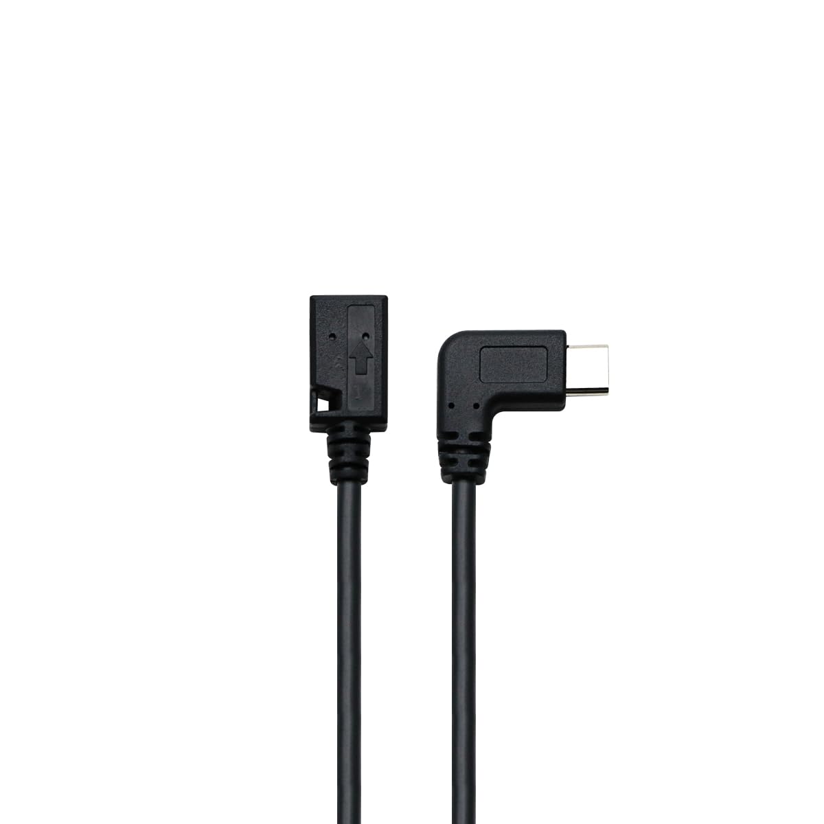 ZJKJHJY 2-Pack 90 Degree USB Type C Male to Mini USB femlae Cable,USB 3.1 Male to Mini 5-Pin B USB Female Adapter for Laptop Adapter Converter…