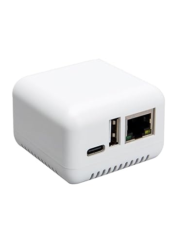 LOYALTY-SECU Blue TH Network Print Server Transforms USB Printer into a Wireless Printing Solution