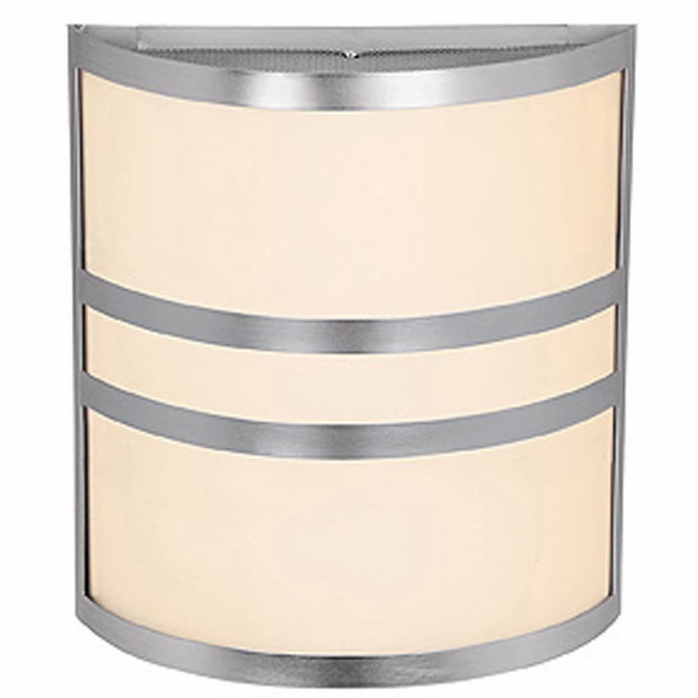 Access Lighting 20440-BS/OPL Artemis ADA Dual Band Wall Fixture, Brushed Steel Finish with Opal Glass Shade