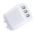 Muti Port USB Wall Charger,Sicodo 3.1Am Universal Travel Charger Block Power Plug Adapter Compatible with iPhone 17/16/15/14/13/12/11Plus Pro Max