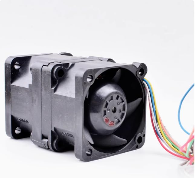 R40W12BHCA-07J23 DC 12V 0.95A 40x40x56mm 4cm Server Cooling Fan