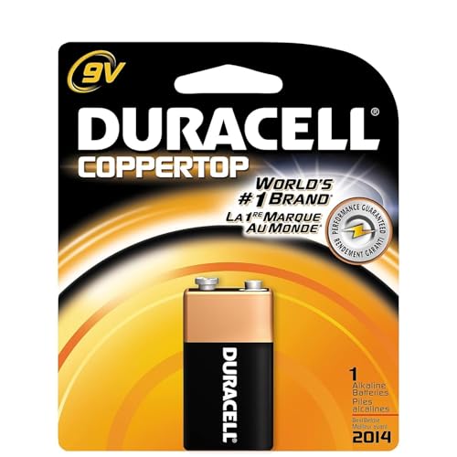 Duracell Alkaline 9V Battery, 1 Count