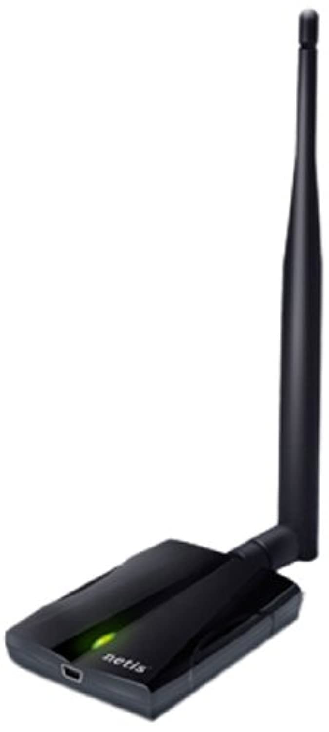 Wireless USB High Power Adapter, 150Mbps Network WiFi Dongle for PC/Desktop/Laptop, 802.11 b/g/n technology, Power Amplifier Support to Boost Wireless