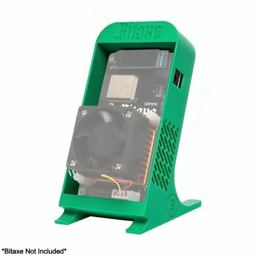 Bitcoin Merch® - Bitaxe Standing Case (Green)
