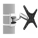 VIVO Exposed Column 40 to 70 inch TV Pneumatic Arm Pillar Mount for LED LCD Plasma Screens, Silver, Mount-TVCL1