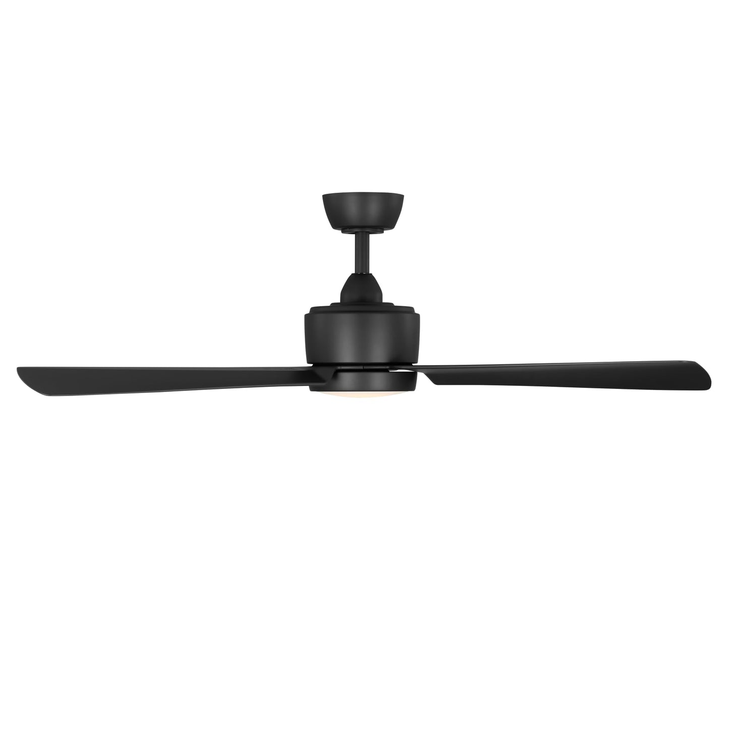 kathy ireland HOME 52" Captiva Ceiling Fan with Light & Remote, Damp Rated Indoor/Outdoor, Energy-Efficient 6-Speed DC Motor, Adjustable 6-CCT LED