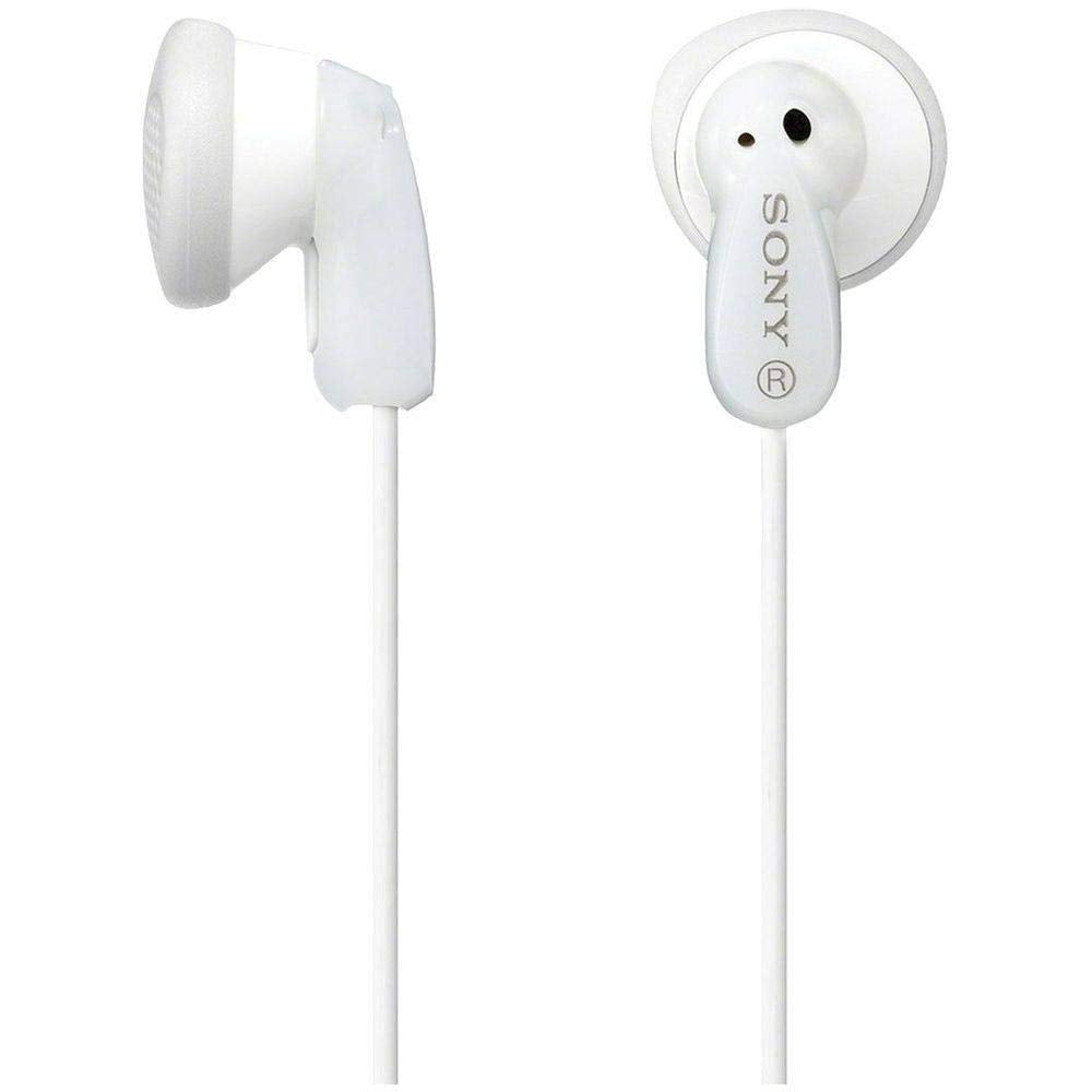 Sony in-Ear Earbud Headphones with Remote and Deep Bass, Blue, MDR-E9LP