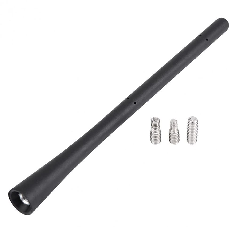 7'' Harley Short Antenna Mast Antenna Flexible Rubber AM/FM for 1989-2017 Har-Ley Electra Road Tour Ultra Classic Pack of 2