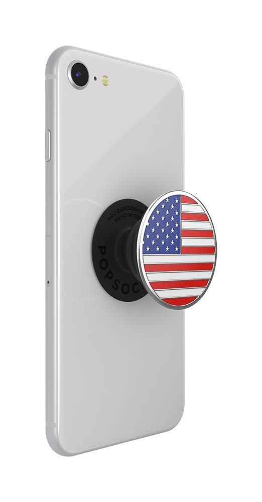 PopSockets Adhesive Phone Grip, Holder, Phone Stand, Enamel - Old Glory