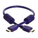 1.5 FT Purple High Speed HDMI Cable Version 1.3 Category 2-1080p - PS3 - Blu-Ray - XBox360