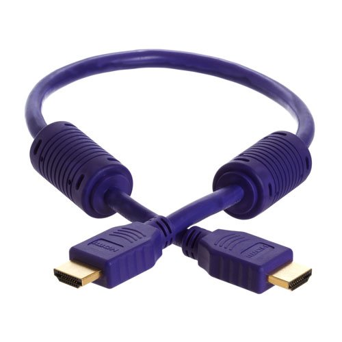 1.5 FT Purple High Speed HDMI Cable Version 1.3 Category 2-1080p - PS3 - Blu-Ray - XBox360