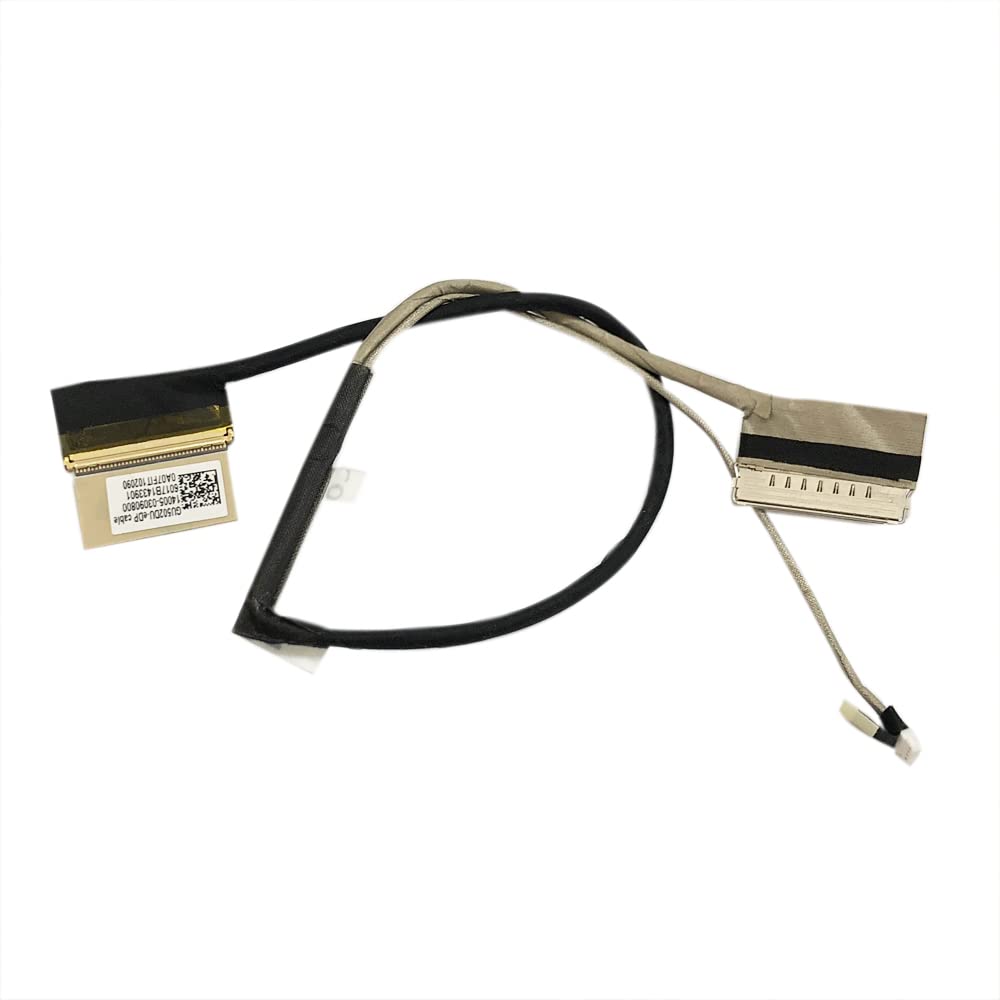 Zahara 40PIN EDP LCD LED LVDS Video Display Screen Cable Replacement for Asus ROG Zephyrus GA502DU /GA502IU / GU502DU / GA502IV/ GA532DU/ GA532IU /