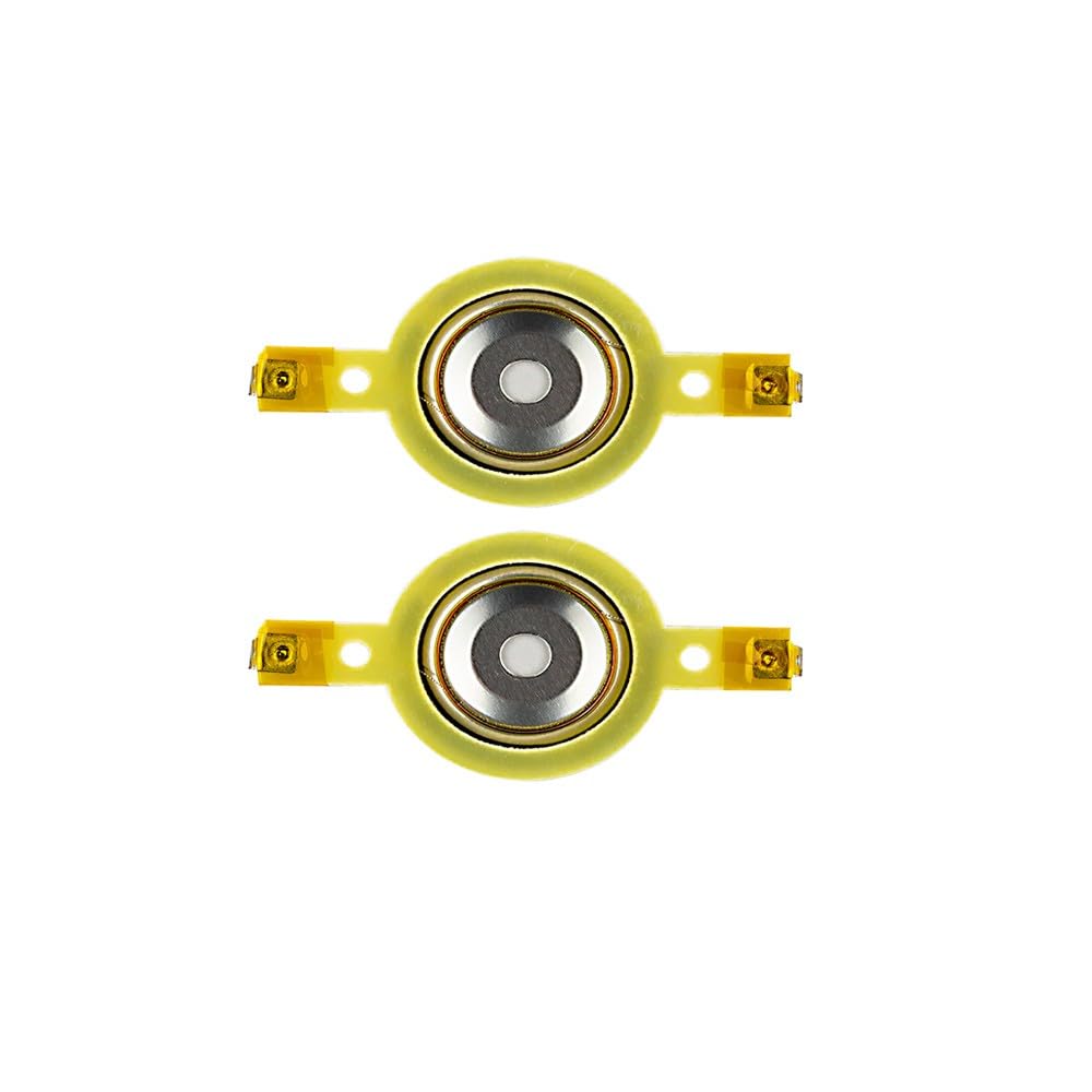UCCKEYI High-Performance 1-inch Titanium Diaphragms (4pcs), 4-Ohm - Direct-fit Replacement for PRO-TW1L, PRO-TWX1, PRO-TWX1BK Drivers