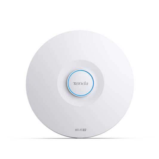 Tenda i36 Wi-Fi 7 Ceiling Mount Access Point, Dual-Band BE5010, Up to 5010 Mbps, 2.5G PoE+ Port, MU-MIMO, Seamless Roaming, Cloud Management, WPA3