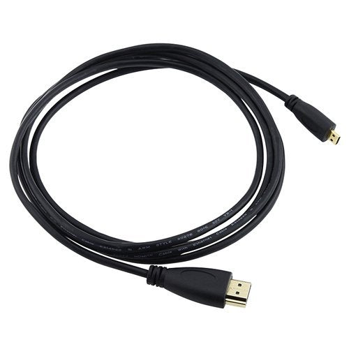 Mizar Micro HDMI to HDMI Male Cable -6ft for Cisco Flip Video UltraHD 3rd Generation