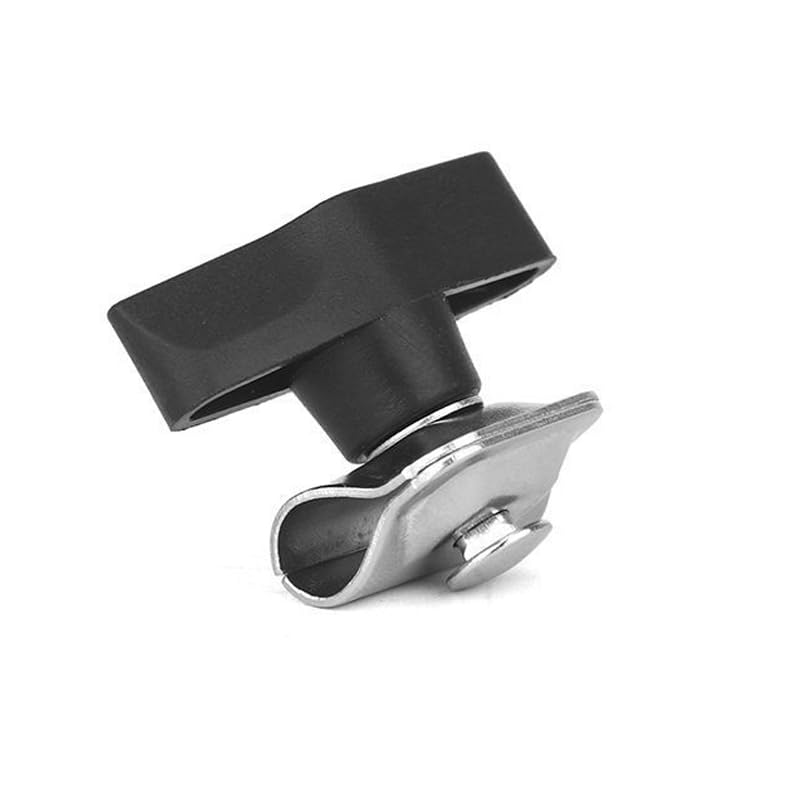 ThtRht 3 Pack Boom Arm Screw Mount Bolt Bracket Replacement Clamp Fastener with Tightening Knob for Mic Arm Stand Microphone Arm Scissor Microphone