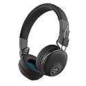 JLab Studio Wireless On-Ear Headphones, Black, 30+ Hour Bluetooth 5 Playtime, EQ3 Sound, Ultra-Plush Faux Leather & Cloud Foam Cushions, Track…