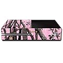 MightySkins Skin Compatible with Microsoft Xbox One - Pink Tree Camo | Protective, Durable, and Unique Vinyl Decal wrap Cover | Easy to Apply, Remove