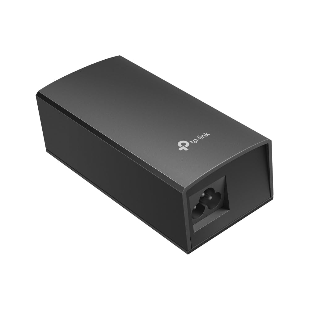 TP-Link TL-PI4824G 48V/24W DC Passive PoE Injector | Gigabit PoE Adapter | Plug & Play | Up to 100 Meters (325 feet) | Desktop/Wall-Mount | UL
