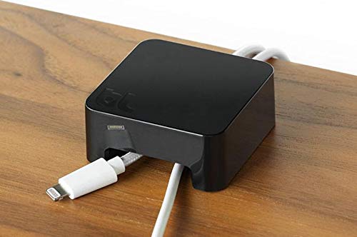 Bluelounge Design SO-BL Sumo Cable Management System - Black - (2 Pack)