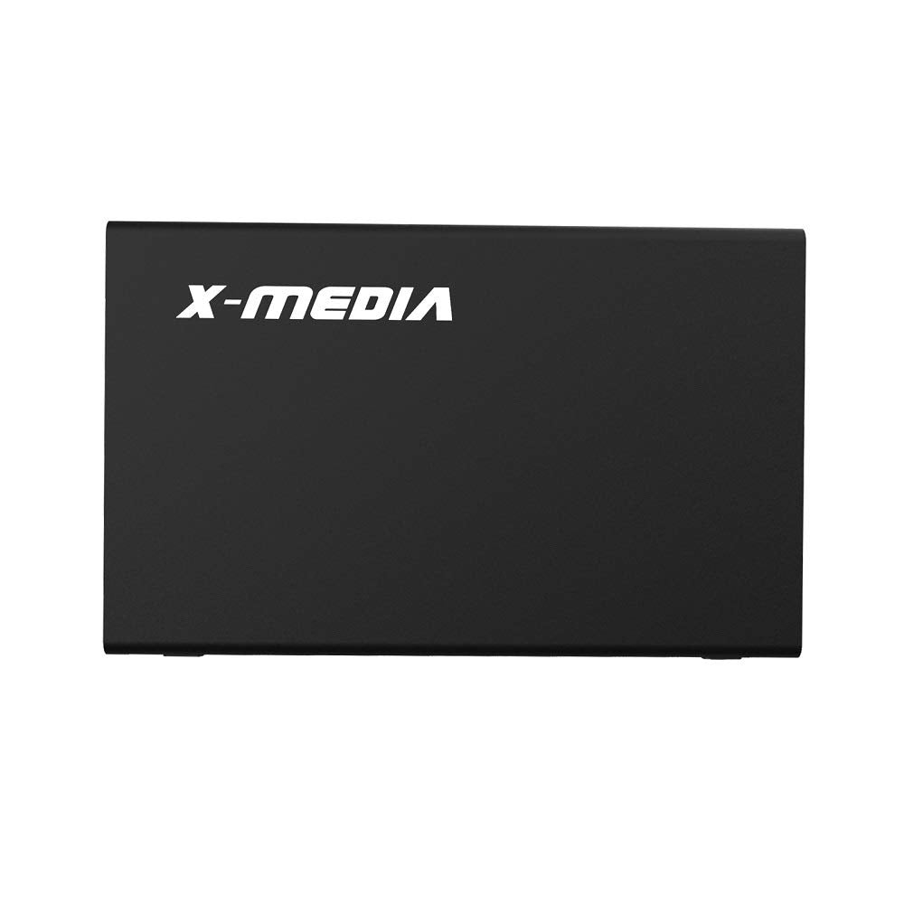 X-MEDIA XM-EN3451 V3 [Upgraded USB 3.0] 3.5-Inch IDE/PATA or SATA Aluminum Hard Disk Drive HDD External Enclosure Case | Support 3.5”