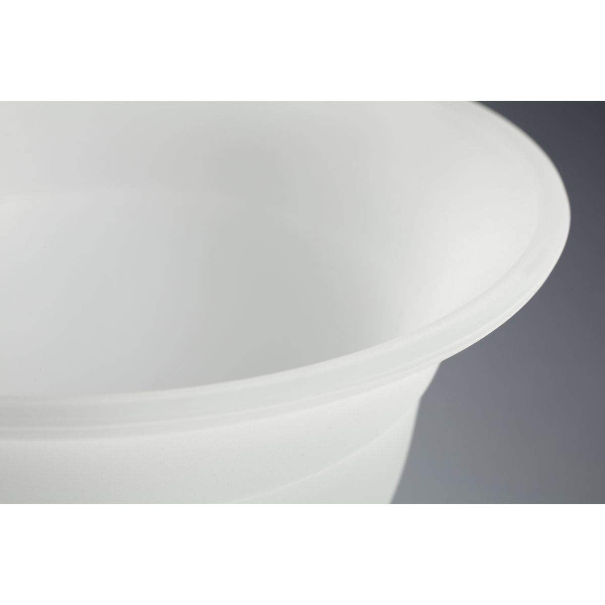 Progress Lighting 3-Light Etched Glass Traditional Bath Vanity Light, Trinity Collection, Indoor, P3192-09, Brushed Nickel
