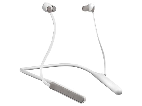 Jam Tune In Bluetooth Neckband Style Headphones 30 ft. Range, 12 Hour Playtime, Hands-Free Calling, Sweat and Rain Resisitant IPX4 Workout Earbuds…