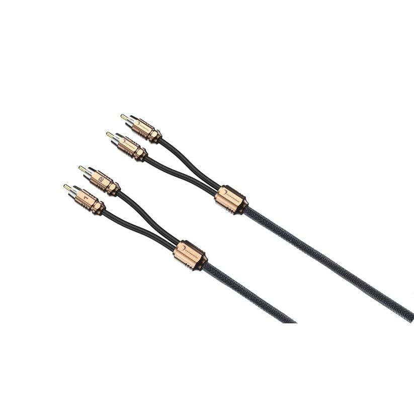 Diamond Audio HX1-1Ft Two Channel RCA Cable