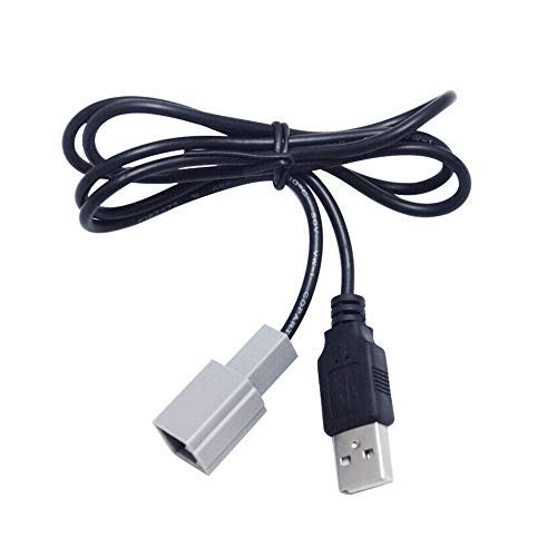 Bestycar OEM USB Adapter for Select 2012-up Toyota and Lexus Vehicles USB Port Retention Cable for Toyota & Lexus& Mazda CX5 Length:90CM