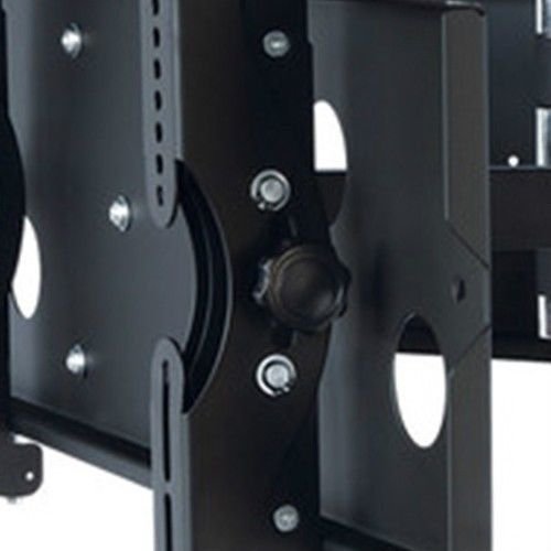 2xhome - New TV Wall Mount Bracket w/Free HDMI Cable - Secure Low Profile LED LCD Plasma Smar TV Flat Panel Screen Monitor Monitor Display Large
